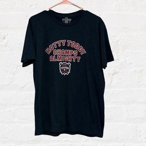 Breaking‎ T Ole Miss “Hoddy Toddy Champs Almighty” T-Shirt Men’s Sz Large